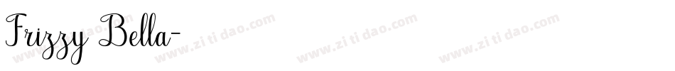 Frizzy Bella字体转换